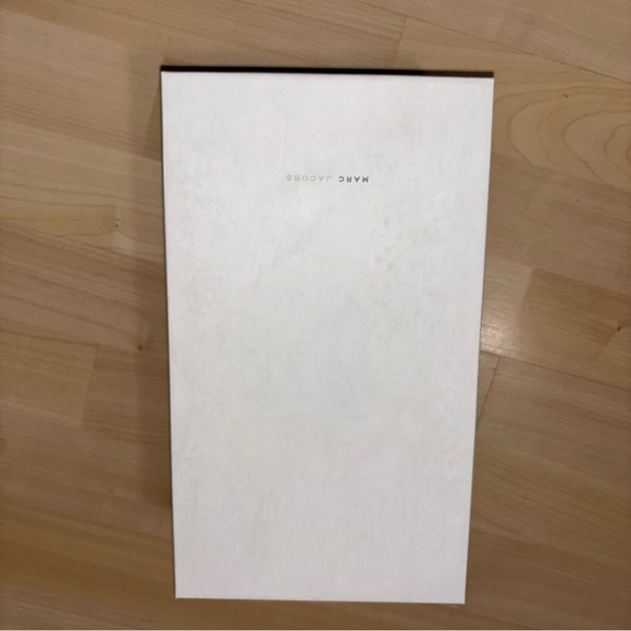 Marc Jacobs Black Patent Peep Toe 4’’ Heels Sz7.5 EU38 Made n Italy Drk Romantic - Picture 9 of 9